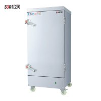 松润(SOR)商用电汽两用蒸柜304蒸饭柜配溢水阀GCT-M4304A[12盘]不锈钢色 单位:台