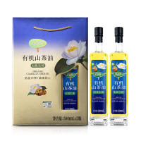 润心 有机生榨山茶油礼盒500ml*2