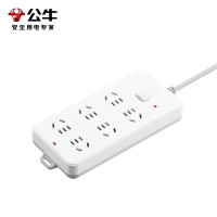 公牛 GN-109K 双排单控接线板 (5*6) 1.8m (个)(4个起订)