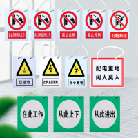 工发标牌pvc材料标识牌/200*160mm/字样可定制/块