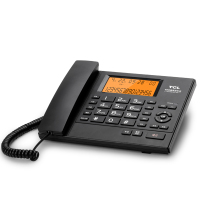 TCL智能电脑录音电话HCD-68黑色智能拨打电话来电自动弹屏