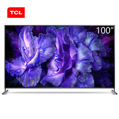 TCL100英寸液晶电视机TCL100X6C 全高清 超薄电视 全面屏电视 智慧屏