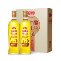 鲁花高油酸花生油750ml*2礼盒装端午礼盒