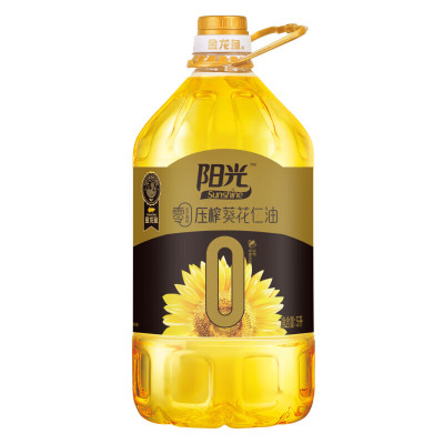 金龙鱼阳光零反式脂肪压榨葵花仁油5L