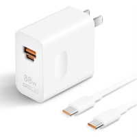 华为 88W 原装 充电器套装 含1米6A数据线 适用于:P60Pro Mate60pro手机超级快充