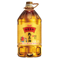 金龙鱼 食用油 非转基因 压榨 东北风味 浓香笨榨熟豆油 5L