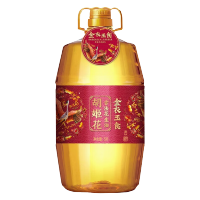 金龙鱼 胡姬花 食用油 压榨一级 金衣玉食古法花生油 5L