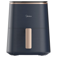 美的空气炸锅家用多功能智能 4L大容量全自动无油电炸锅薯条机一键操作自动控温 KZC4001