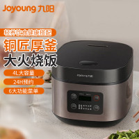 九阳(Joyoung)电饭煲F40FZ-F339 电饭锅4L家用多功能预约煲汤 曜石黑 4L