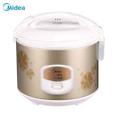 美的(Midea) 电饭煲 MB-WYJ301简单易控 家用迷你小电饭锅 2-6人 3升黑晶内胆