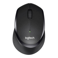 罗技(Logitech) B330 无线轻音鼠标 黑色 人体工学 电竞游戏 右手通用型