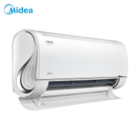美的(Midea)空调KFR-35GW/BDN8Y-FA200(1)A风语者1.5匹极地白一级能效变频挂机无风感智能家电