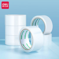 得力(deli) 高品质透明封箱胶带/打包胶带 45mm*60y*45um 6卷/筒 办公用品 30901