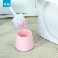 茶花(CHAHUA) 马桶刷 卫浴洁具 厕所清洁刷 座式套装 颜色随机 4303 1个装