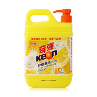 奇强(Keon) 柠檬洗洁精2000g 油污 去油污除异味无磷清洁剂洗涤 单位:桶