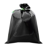 茶花(CHAHUA) 平口垃圾袋大垃圾桶超大黑色80*100cm 50只/把 黑色 单位:组
