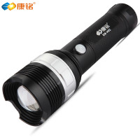 康铭(KANGMING) 手电筒强光LED调焦变焦手电KM-H02 户外照明露营灯 1个装