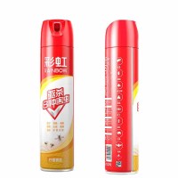 彩虹(RAINBOW)多害虫杀虫剂——彩虹杀虫气雾剂500ml/瓶(柠檬)2瓶装