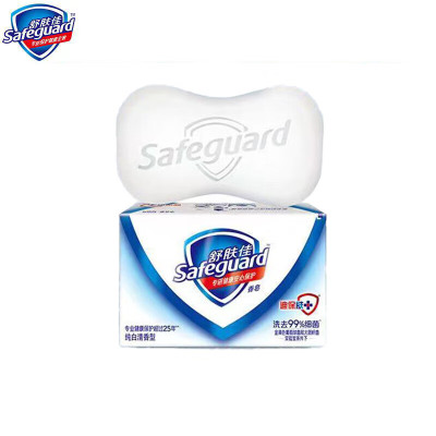 舒肤佳(Safeguard ) 纯白清香型香皂100克 单位:块
