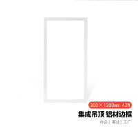 潽洛德(PULODELIGHT) 面板灯300*1200mm铝材白边 白光6500K 单位:个