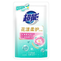 超能 花漾柔护洗衣液 机洗专用护衣洗衣液 花悦蔷薇香 500g 单位:袋