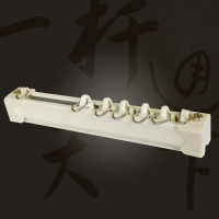 居洁(JUJIE) 窗市跑道 窗帘轨道顶装小方轨直轨滑轨单双轨窗帘杆罗马杆支架 单位:米