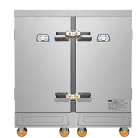 邦捷 商用电热蒸饭柜 双开门蒸箱 24KW 单位:台