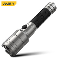 得力(deli)强光远射夜行应急户外迷你手电筒 DL551023