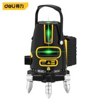 得力(deli)绿光水平仪激光2线红外线水平仪强光投线仪标线仪 DL332302