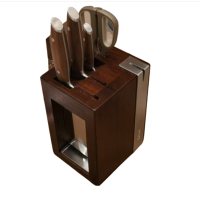 苏泊尔(SUPOR)刀具套装家用厨房切片水果刀剪刀不锈钢尖峰六件套TK2123Q