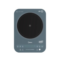 美的(Midea)MC-22RB09 恒匀火电磁炉家用超薄彩色面板灶立体测温煎炒炖煮涮炸多功能防水预约