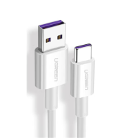 绿联(Ugreen)US253 USB2.0转Type-C数据线 白色1米 3条起订