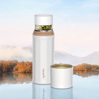华为(HUAWEI) 智选哈尔斯智能泡茶杯礼盒装茶水分离覆钛保温杯杯 尊享款 HGM-450-002