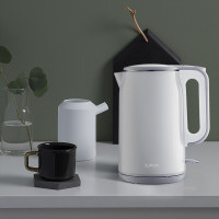 苏泊尔(SUPOR)1.7L电水壶双层防烫烧水壶热水壶一体无缝内胆电热水壶SW-17D818