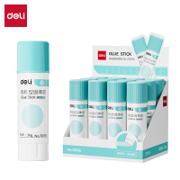 得力(deli) 7093S 36g高粘度PVP固体胶水无甲醛快干耐用胶棒12支装办公用品