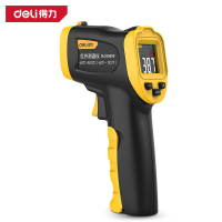 得力(deli) DL333600 测温枪测试仪工业红外线测温仪温度计家用厨房烘培水温油温枪