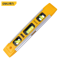 得力(deli) DL290230 水平尺230mm 带磁水平尺水平仪迷你便携(黄)(把)