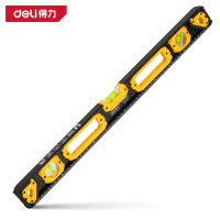 得力(deli) 290601 水平尺高精度多功能装修家用水泡平水平衡尺铸铝工业级 压铸铝水平尺600mm