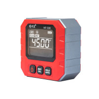 精明鼠 NF-566 数显倾角仪 高精度电子角度尺 多功能激光带磁水平仪