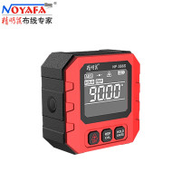 精明鼠 NF-566S 数显倾角仪高精度电子角度尺多功能激光带磁水平仪