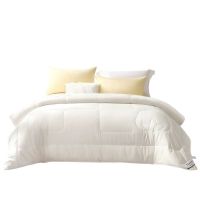 富安娜(FUANNA) 向日暖阳纯棉棉花四季被 棉花被 全棉被子被芯