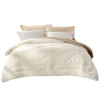 富安娜(FUANNA) 澳洲羊毛七孔抗菌春秋被 保暖被子学生宿舍被