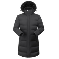 京嘉(JINGJIA) 长款羽绒服 防泼水面料 男款羽绒服