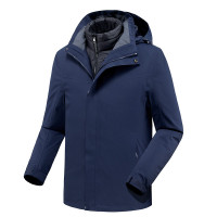 京嘉(JINGJIA) 防寒保暖羽绒冲锋衣 情侣款羽绒服冲锋衣