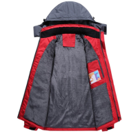 京嘉(JINGJIA) 女士冲锋衣 加绒冲锋衣