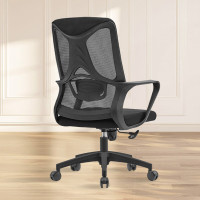 中伟(ZHONGWEI)电脑椅家用人体工学椅子办公椅网布会议椅转椅-常规款