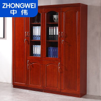 中伟(ZHONGWEI)文件柜员工柜书橱油漆办公室资料柜 四门