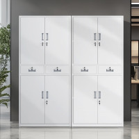 中伟(ZHONGWEI)中二斗文件柜铁皮柜资料柜档案柜储物柜 850*390*1800