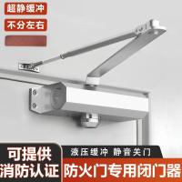 水龙珠(SHUILONGZHU)防火门闭门器消防门自缓冲静音闭门器 [中号自动]带反装片