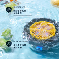 东菱(DonLim)DL-1326静谧蓝转转果蔬清洗机家用食材净化洗菜除菌神器去除农残 无线便携